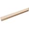 Ekena Millwork 2in. W x 4in. H x 36in. L Newport Woodgrain TimberThane Rafter Tail, Primed Tan RFTUR02X04X36NEWRCPR - alternate 2
